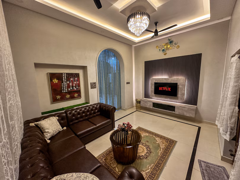 Villa living area